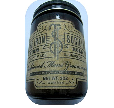IRON SOCIETY OLD FASHIONED MENS GROOMING AID FIRM HOLD